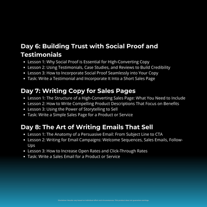 Learn Copywriting in 14 Days