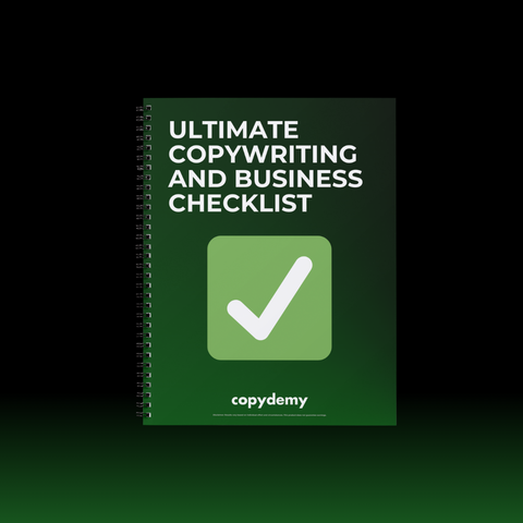 Ultimate Copywriting and Business Checklist