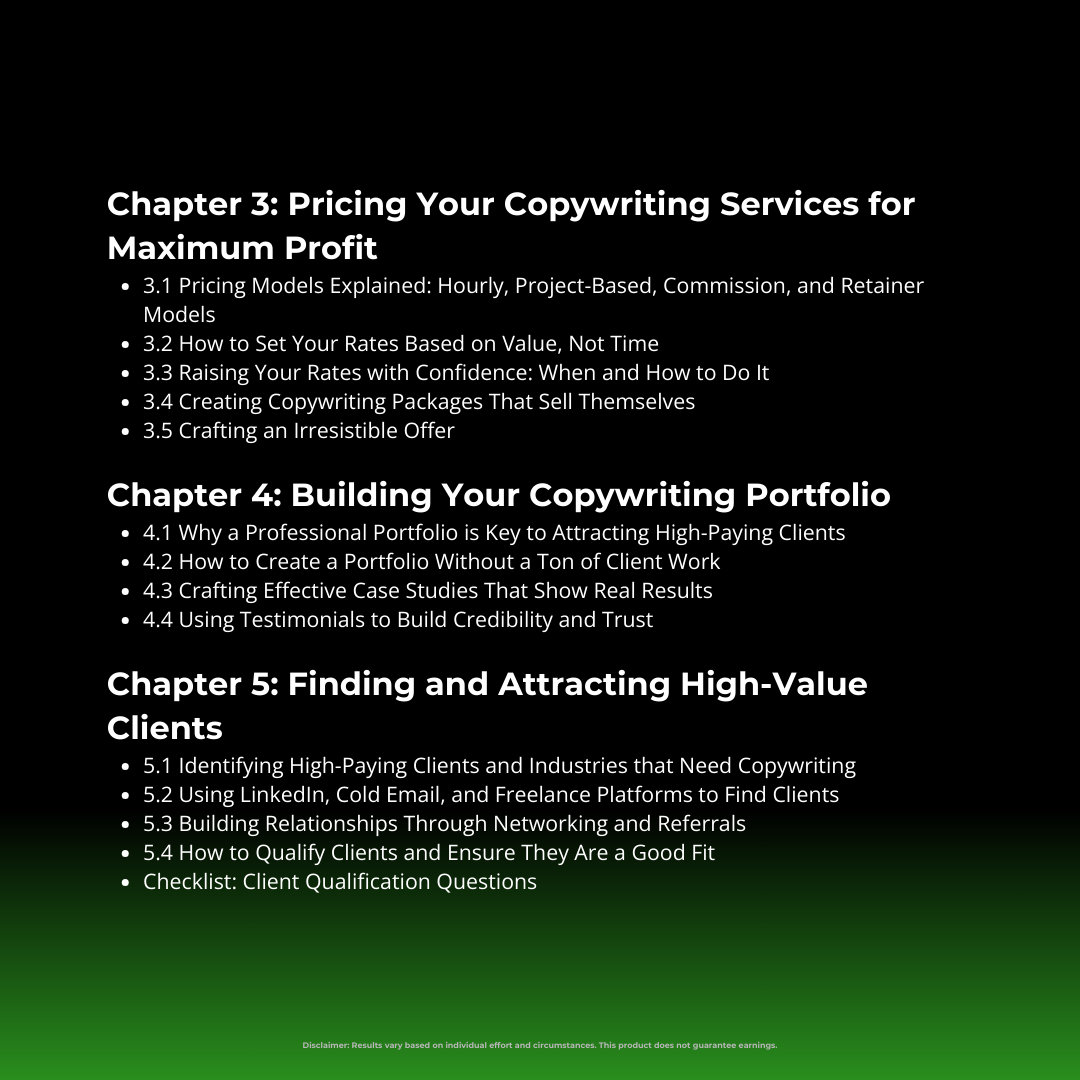 Sales Mastery for Copywriters